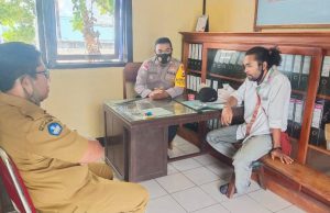 Bhabinkamtibmas Kelurahan Saumlaki Giat Problem Solving Kasus Pengancaman Warga
