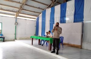Kapolsek Wertamrian mengajak masyarakat mengembangkan budaya Bersih, Mandiri, Bersatu, Melayani, Tertib, Disiplin, Antri dan Taat Hukum