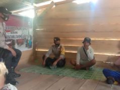 Bhabinkamtibmas Lelingluan DBK Bersama Kaur Pemerintahan, Operator Sensor Desa Arma Dan Lelingluan