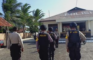 Polsek Tanut Giat Patroli di Petuanan Jalan Trans Yamdena antisipasi konflik sosial batas lahan