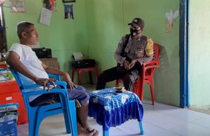 DDS Bapak A. Somarwane, Bhabinkamtibmas Batuputih Sampaikan Pesan Kamtibmas dan Pesan 4M