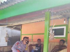 Binluh Kepada Warga Desa, Bhabinkamtibmas Amdasa Sampaikan Arahan Edukasi dan Sosialisasi Protokol Kesehatan Covid-19 dan AKB