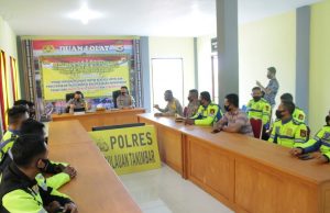 Kapolres Kep. Tanimbar Pimpin sekaligus buka Kegiatan Latihan Pra Operasi Zebra Siwalima Tahun 2020