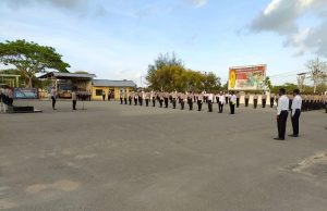 Waka Polres Kep. Tanimbar pimpin apel pagi personil