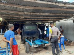Sambangi Warga Desa, Bhabinkamtibmas Werain Beri Edukasi, Sosialisasi dan Himbauan Protokol Kesehatan Covid-19