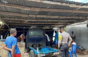 Sambangi Warga Desa, Bhabinkamtibmas Werain Beri Edukasi, Sosialisasi dan Himbauan Protokol Kesehatan Covid-19
