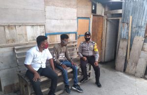 Giat Sambang Bhabinkamtibmas Sifnana kepada 2 Pemuda Desa imbau 4M