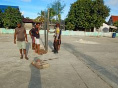 Giat Sambang Bhabinkamtibmas Matakus imbau Prokes 4M
