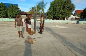 Giat Sambang Bhabinkamtibmas Matakus imbau Prokes 4M