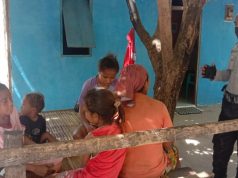 Bhabinkamtibmas Fursuy tegur warga tidak gunakan Masker dan edukasi 4M