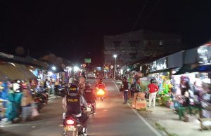 Giat Patroli rutin Polsek Tanimbar Selatan himbau Prokes Covid-19 dan cegah Niat Kejahatan