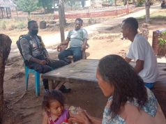 Bhabinkamtibmas Lelingluan gencar Giat Sambang dan Binluh 4M