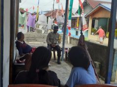 Giat Bhabinkamtibmas Ritabel dalam edukasi 4M