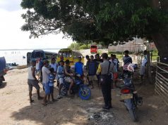 Bhabinkamtibmas Batuputih dalam giat himbauan Prokes sampaikan 4M