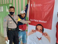 Giat Sosialisasi Penggunaan Masker Bhabinkamtiibmas Batuputih