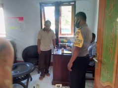 Giat Sambang Bhabinkamtibmas Marantutul dan ajak Pemdes Giatkan 4M