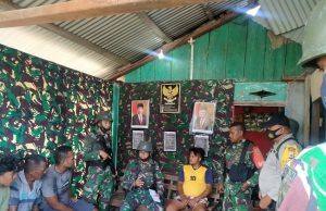 Bhabinkamtibmas Bomaki Giat Sambang ke POS 01 MORELA Lat giat Pratugas Satgas Pam Rahwan SNS 734 Saumlaki