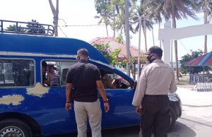 Polsek Kormomolin Giat Operasi Yustisi Gakkum Prokes Covid-19