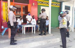 Kanit Samapta Polsek Tanimbar Selatan Pimpin personil Giat Ops Imbangan Yustisi