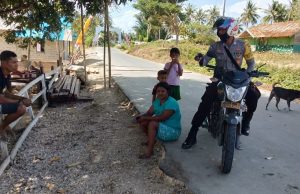 Giat Sambang Bhabinkamtibmas Batuputih sampaikan 4M