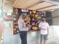 Giat Operasi Yustisi Bhabinkamtibmas Lauran terhadap Pemilik Kios dan Tempat Usaha