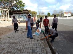 Personil Polres Kep. Tanimbar giat pembersihan rutin Mako dan ruang kerja