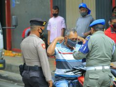 Kapolsek Tanimbar Utara Pimpin Ops Yustisi bersama unsur TNI dan Instansi terkait lainnya