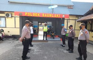 Polsek Tanimbar Selatan terus giatkan tradisi Serah terima Piket jaga