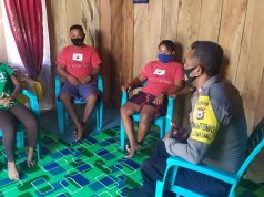 Giat DDS Bhabinkamtibmas Lermatang Ajak Warga Jaga Kamtibmas