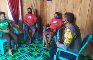 Giat DDS Bhabinkamtibmas Lermatang Ajak Warga Jaga Kamtibmas