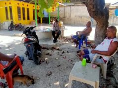 Kunjungi Alfo Fasse, Bhabinkamtibmas Olilit Timur Ajak Warga Jaga Situasi Kamtibmas