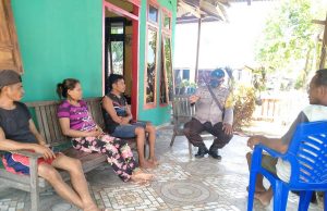 Giat DDS Bapak Caitanus Lamere, Bhabinkamtibmas Bomaki Pesan 4M