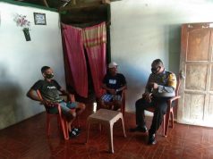 Bhabinkamtibmas Desa Persiapan Ilngei Barat Himbau Patuhi Prokes