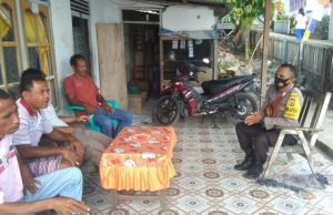 Giat himbauan 4M kepada Warga Bhabinkamtibmas Kabiarat