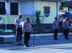 Waka Polres Kepulauan Tanimbar Pimpin Apel pagi dan Ajak personil dewasa dalam kewajiban Apel