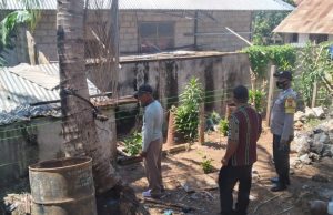 Giat Sambang Bhabinkamtibmas Sifnana kepada Bapak Pius Lerebulan ajak patuhi 4M