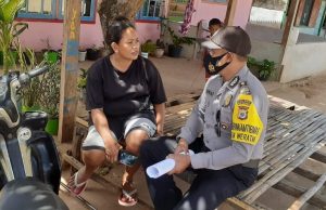 Bhabinkamtibmas Weratan Giat Sambang dan sharing persoalan Warga
