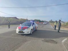 Kasat Lantas Pimpin Giat Pengawalan terhadap Kasum TNI dan Rombongan