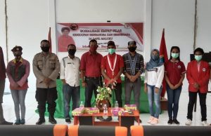 Kasat Binmas Polres Kep. Tanimbar hadiri dan berikan Materi dalam Giat Kampus Lelemuku Saumlaki