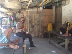 Bhabinkamtibmas Kabiarat Giat Sambang, Ajak Warga Menjaga Situasi aman dan Nyaman di Desa