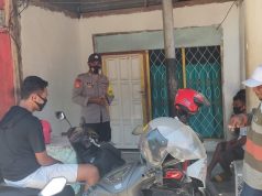 Bhabinkamtibmas Olilit Barat Sosialisasikan UU kepada Pemuda Warga Rt17/Rw004