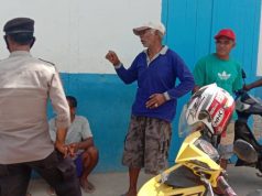 Bhabinkamtibmas Lelingluan sambangi warga dan edukasi Pencegahan Covid-19