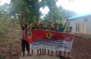 Giat Sosialisasi Saber Pungli Bhabinkamtibmas Lelingluan