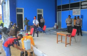 Giat Pengamanan rutin Pelaku Perjalananan oleh personil Operasi Aman Nusa Polres Kepulauan Tanimbar