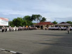 Kabag Sumda Pimpin Apel pagi personil Polres Kepulauan Tanimbar