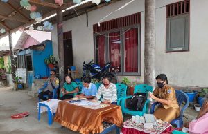 Bhabinkamtibmas Waturu Amankan Posyandu Lansia