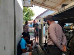 Kapolsek Bersama PS. Kanit Binmas Polsek Selaru Giat Sambang PLN Tinjau Kesiapan Sambut Natal