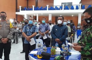 Kapolres Kepulauan Tanimbar hadiri Ibadah Syukur Perayaan Natal dan Tahun Baru Pemda Kabupaten Kepulauan Tanimbar