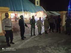 Polres Kepulauan Tanimbar berikan Pengamanan Maksimal pada Ibadah Malam Pergantian Tahun 2020