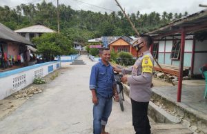 Bhabinkamtibmas Amdasa Giat DDS Himbau Jaga Keamanan dan Ketertiban di Desa